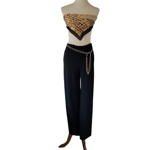 Missoni Black High Waist‎ Wide Leg Pants